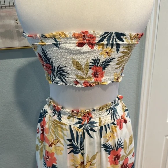 Goa Beachwear by Japna • Two Piece Tube Top and Pants Set • Sz M • NEW! - Picture 8 of 15